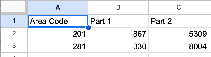 SheetJS2 data