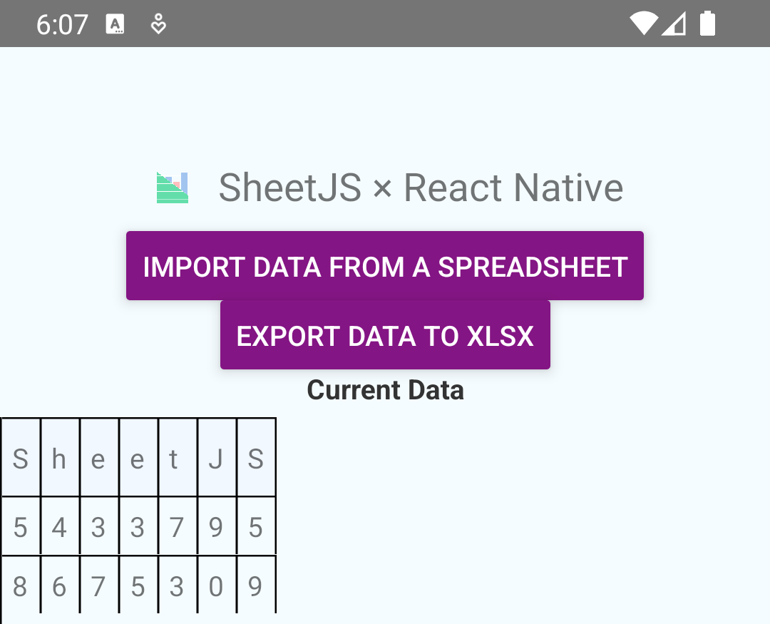 React Native Android App